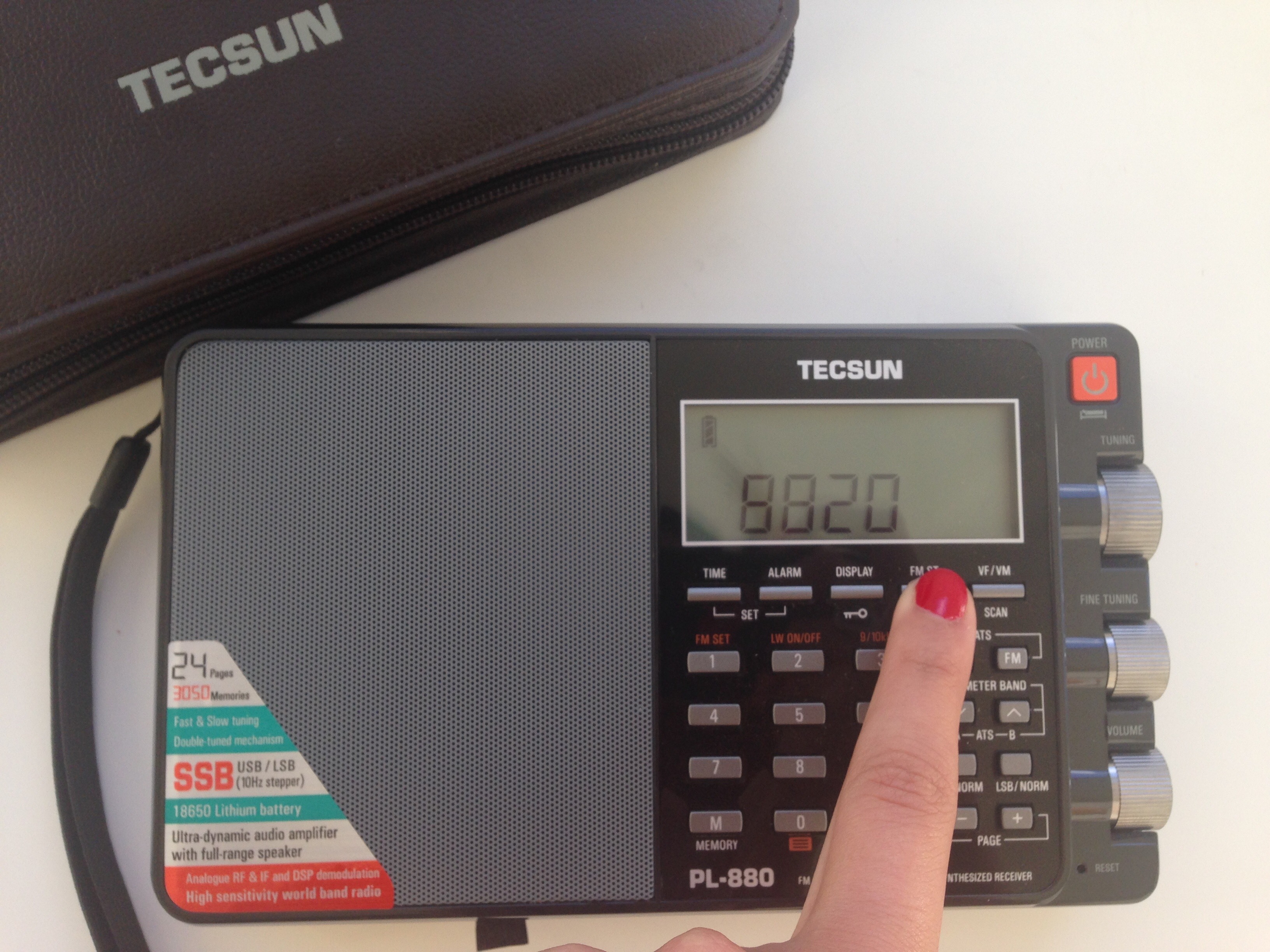 tecsun pl880 radio firmware 2