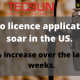 Radio licence applications soars.