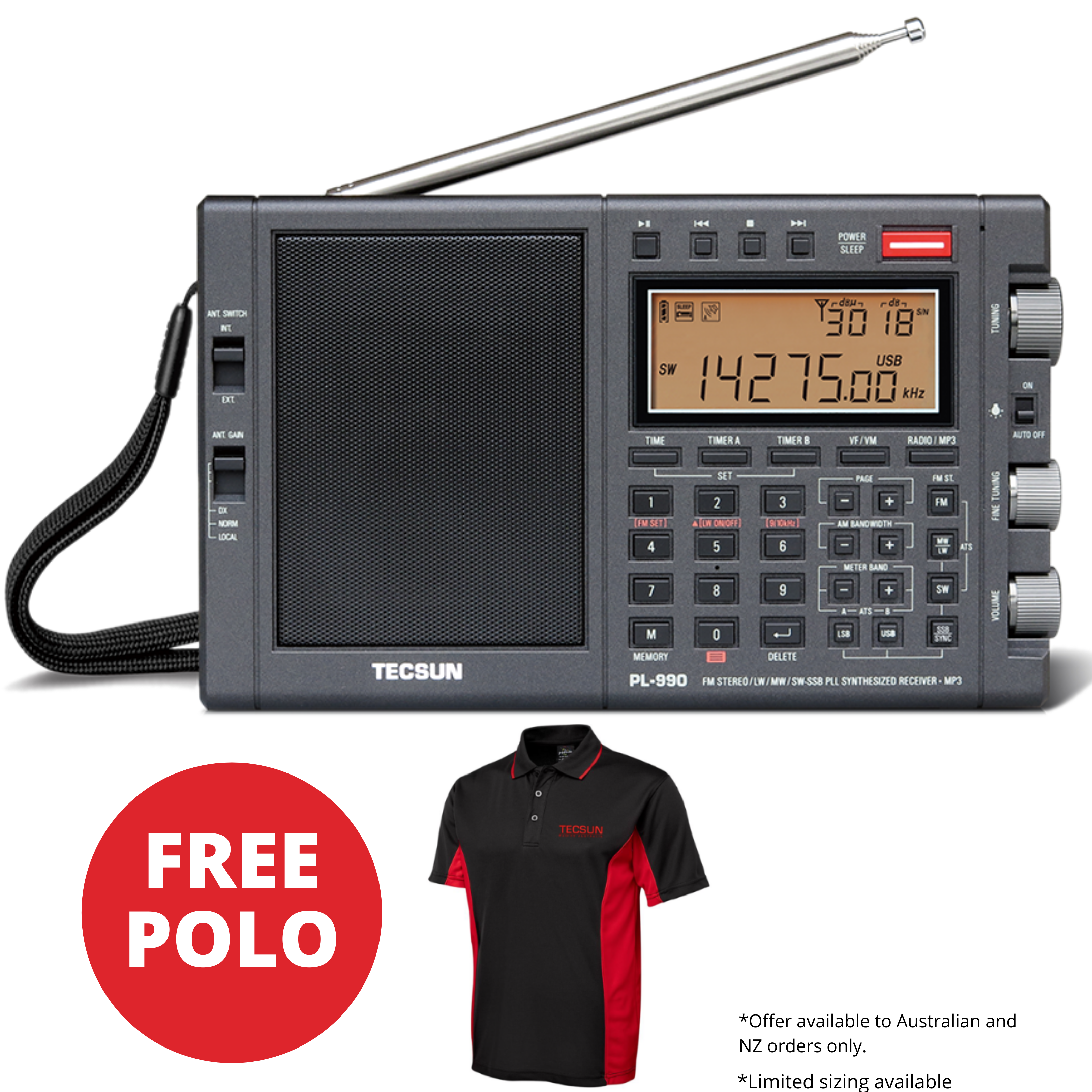 Tecsun Pl 990 High Performance Shortwave Radio Tecsun Radios Australia Tecsun Pl 990 High Performance Shortwave Radio Tecsun Radios Australia