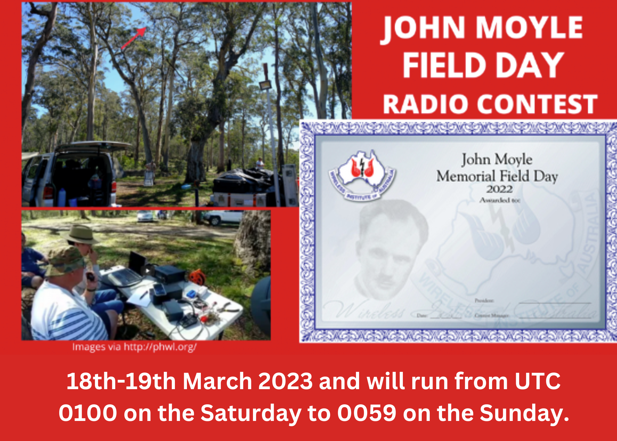 John Moyle field day