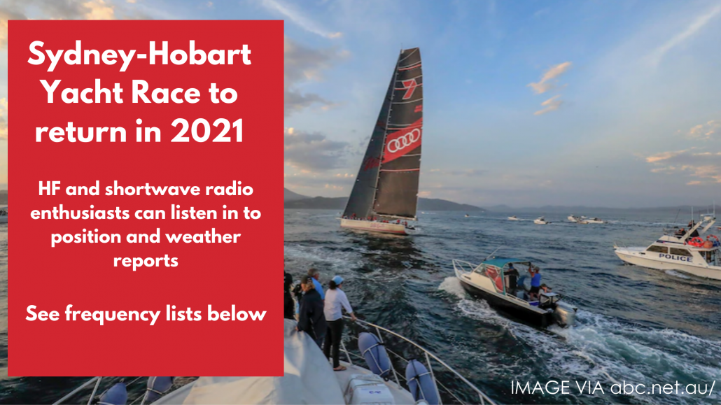 sydney to hobart radio frequencies